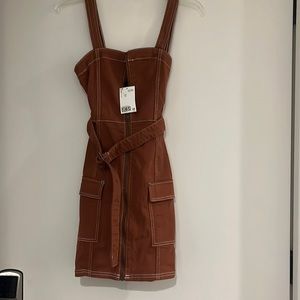 Rust junior dress.